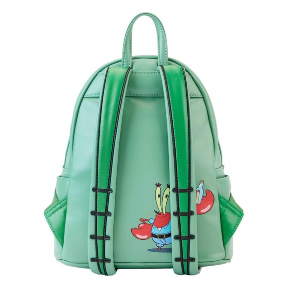 Loungefly Spongebob Squarepants Plankton Lenticular Mini-Backpack